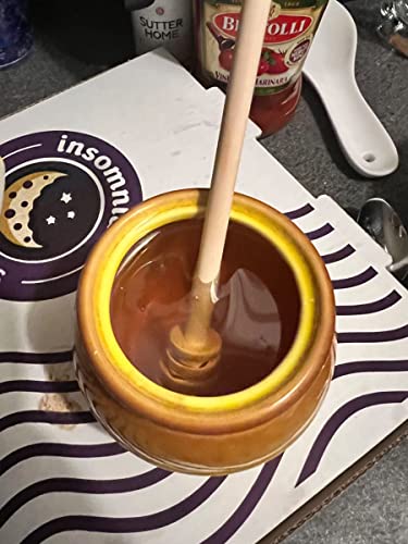 Ceramic Honey Pot with Dipper