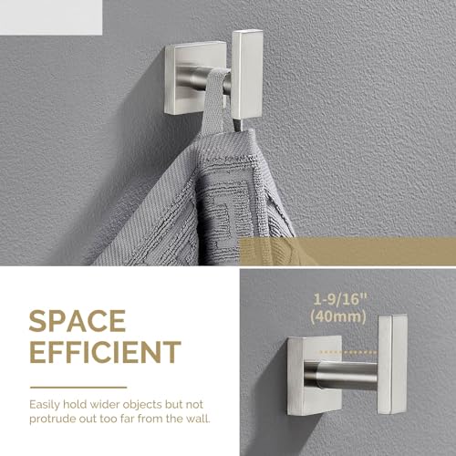 Towel Hook Brushed Nickel