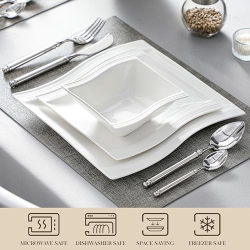 Ivory White Dinnerware Set (12 Count)
