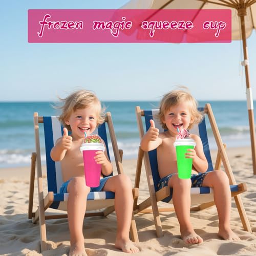 2PCS Slushie Maker Cup (2 Count)