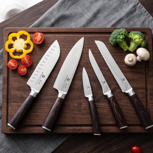 5PCS Kitchen Knife Set (5 Count)