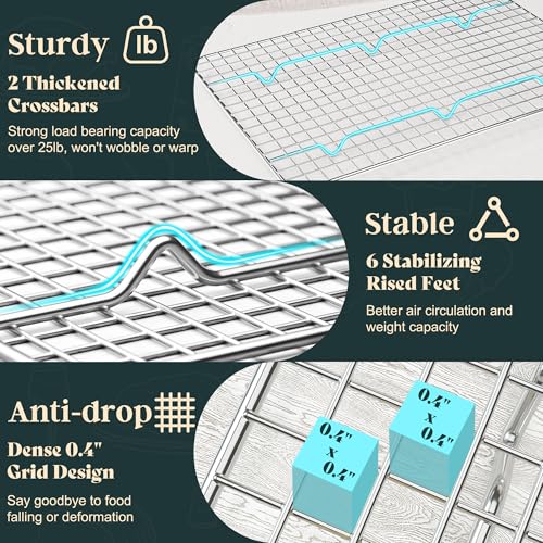 Cooling Racks for Cooking and Baking