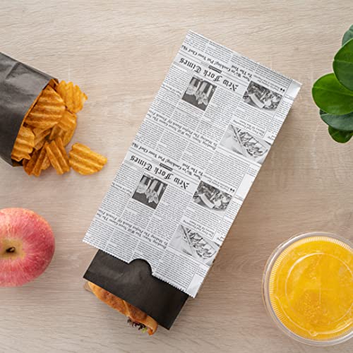 Bag Tek 4 Lb Disposable Lunch Bags (100 Count)