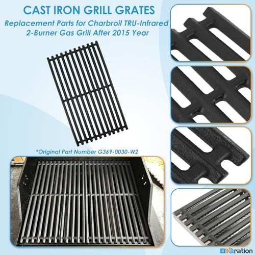 17" Grill Emitter and Cooking Grate for Charbroil TRU Infrared 463642316 463644220 463632320 463675016 463644220 G362