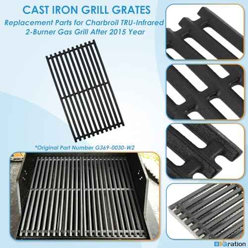 17 x 8 3 4 Grill Grates for Charbroil TRU Infrared 463644220 463632320 463642316 463675016 463644220 G369