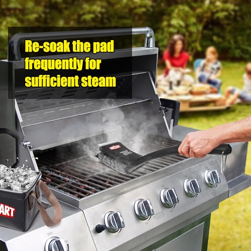 SteamWizards Grill Brush Replacement Pad (2 Count)