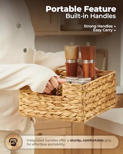Water Hyacinth Storage Baskets