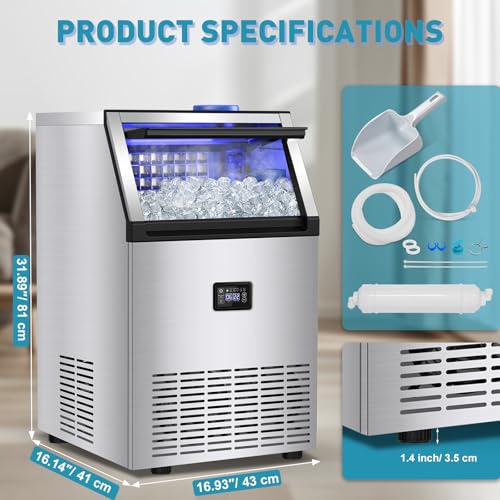 Commercial Ice Maker Machine (55 Count)