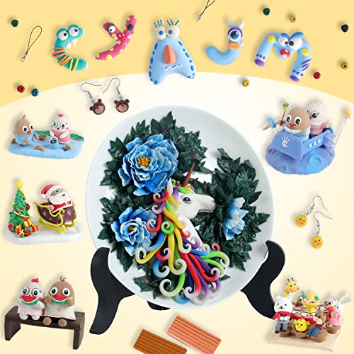 72 Colors Polymer Clay Kit (90 Ounce)