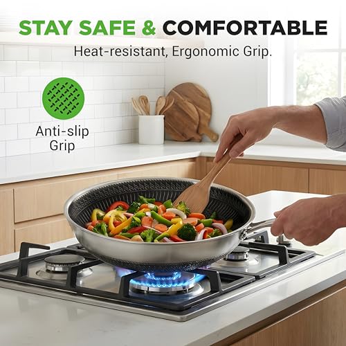 8 Piece Triply Cookware Set Stainless Steel
