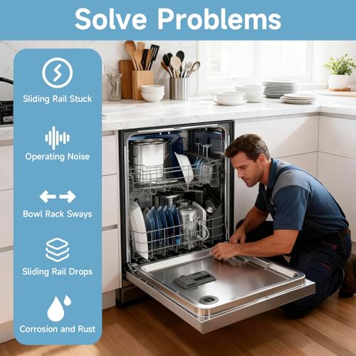 Dishwasher Upper Dishrack Slide Track