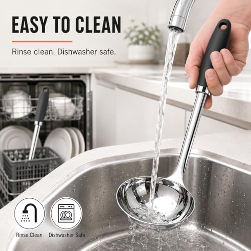12 Inch Stainless Steel Soup Ladle