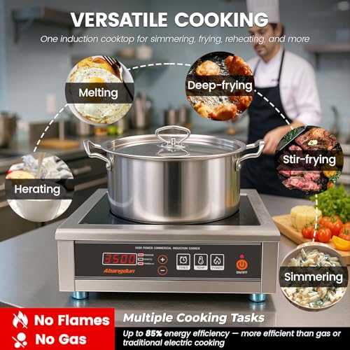 3500W Commercial Induction Cooktop