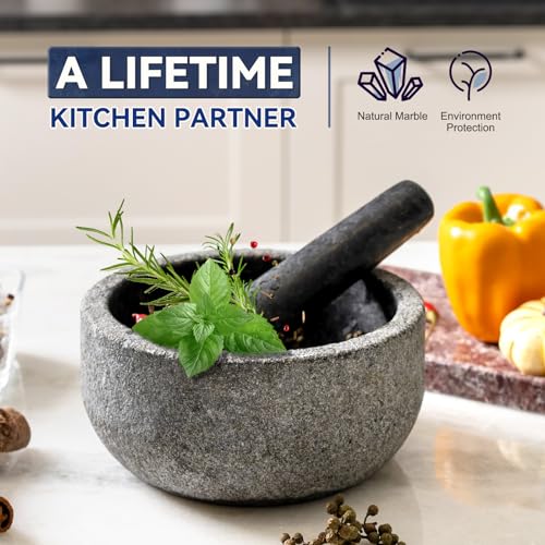 Granite Mortar and Pestle Set