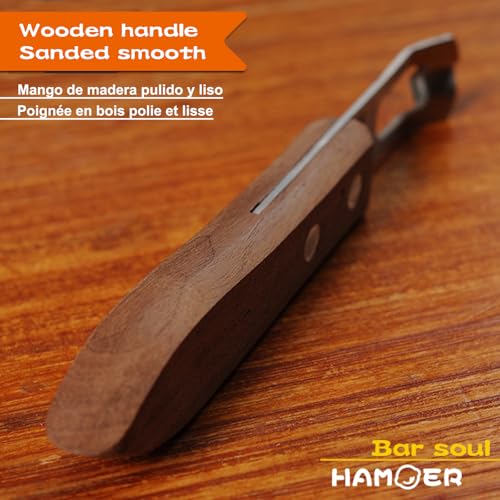 Channel Knife for Cocktails Lemon Twist Tool with a storage box