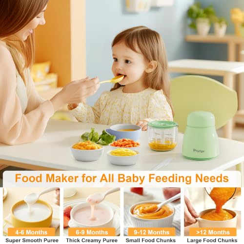 Baby Food Maker with Baby Food Containers