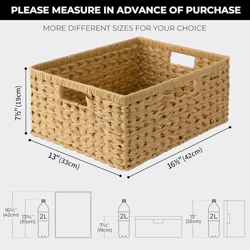 Extra Large Wicker Baskets with Handles