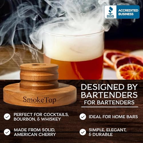 SmokeTop® 5 Pack Cocktail Smoker Kit for Food & Drinks