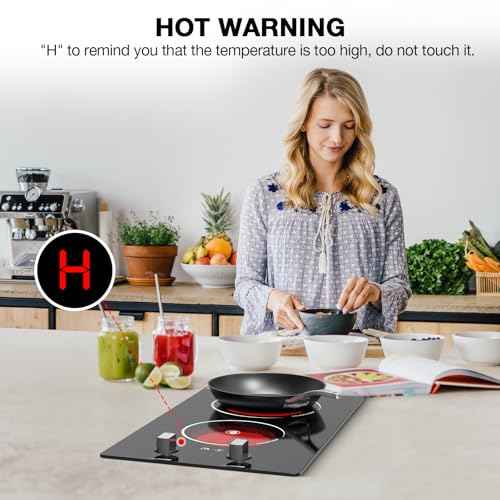 2 Burner Electric Cooktop