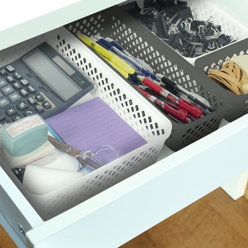 Plastic Storage Basket Set (3 Count)