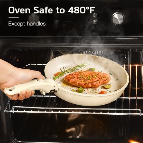 Ceramic Pots and Pans Set Non Stick