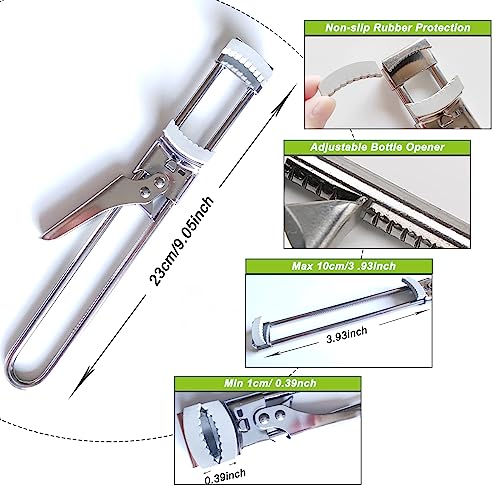 Jar Opener for Weak Hands & Seniors (3 Count)