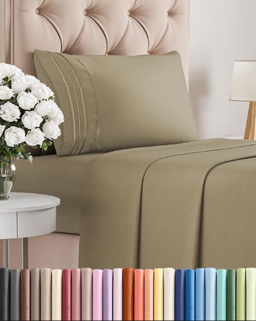Twin Size 3 Piece Sheet Set