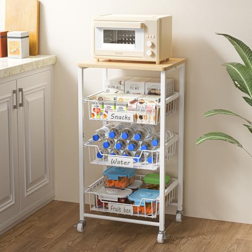 Fruit Vegetable Basket for Kitchen Pantry Storage Organizer