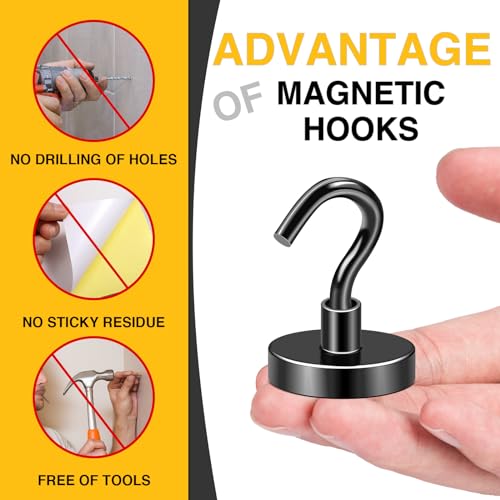 Magnetic Hooks (10 Count)