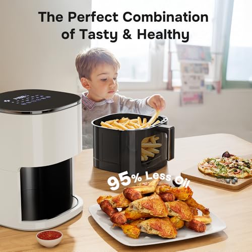 Air Fryer 6.34 QT Digital Airfryer with Visible Window