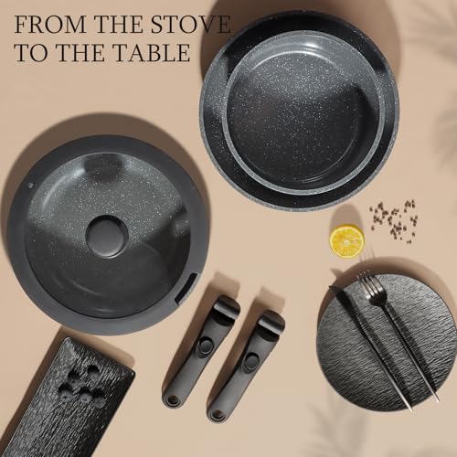Ceramic Pots and Pans Set Non Stick