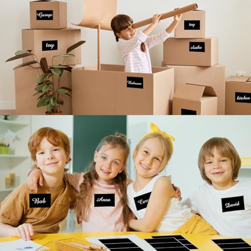 Removable Colored Labels Stickers