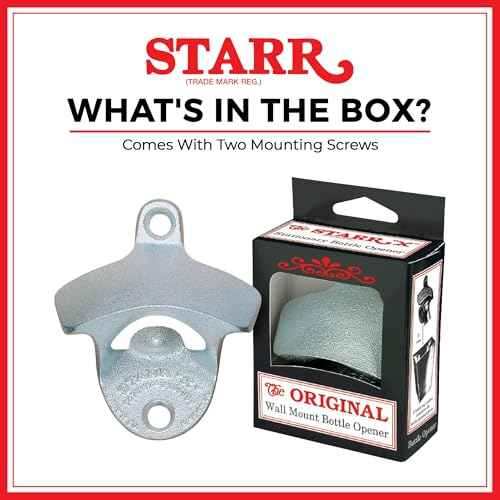 Original Plain Wall Mounted Bottle Opener