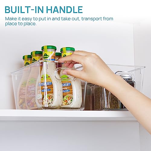 2 Pack Clear Storage Bins (2 Count)