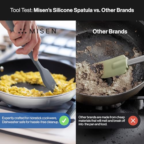 Nonstick Safe Silicone Spatula