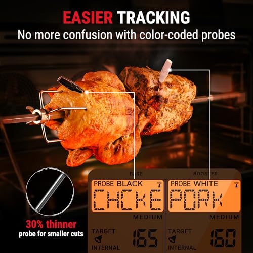 TempSpike 1000FT Wireless Meat Thermometer Digital with 2 Probes