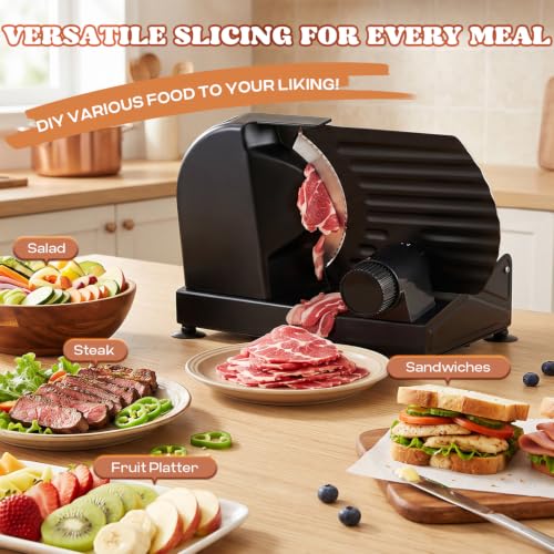 Electric Meat Slicer Deli Slicer 220W