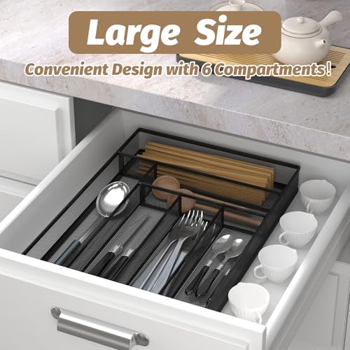 Mesh Silverware Tray for Drawers