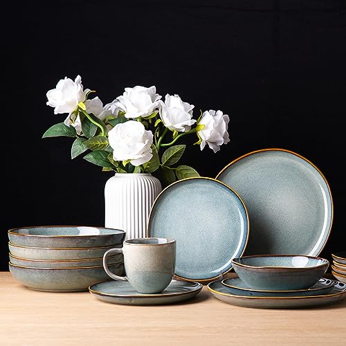 8.5’’ Ceramic Pasta Bowls Set of 4 (4 Count)