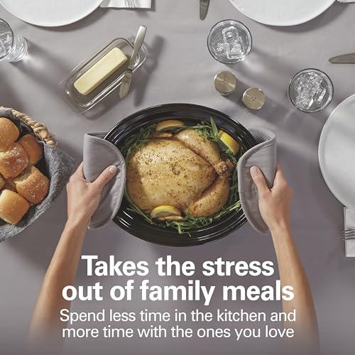 6 Quart Set & Forget Programmable Slow Cooker