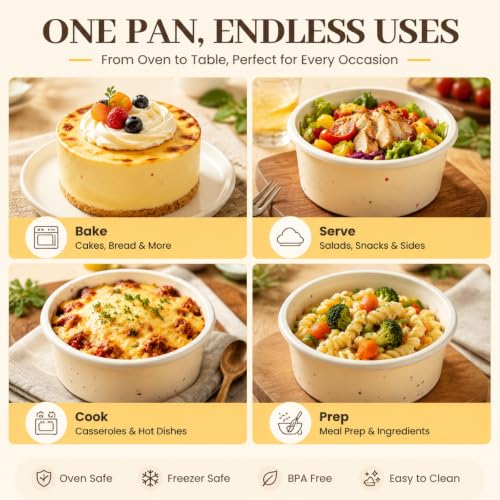 4 Inch Mini Cake Pan (3 Count)