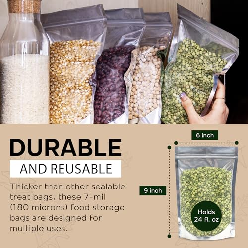 150 Resealable Food Storage Bags (150 Count)