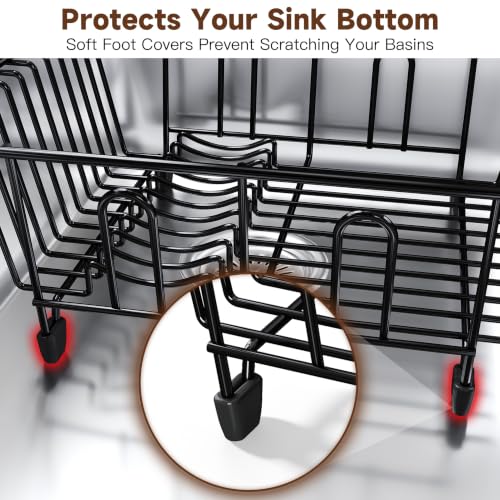 in Sink Dish Drying Rack