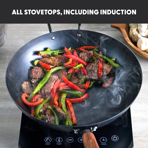 Carbon Steel Wok 12”