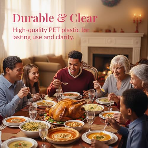 300 Plastic Spoons Bulk (300 Count)
