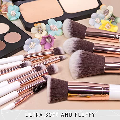 Beauty Travel Makeup Brush Set with Case