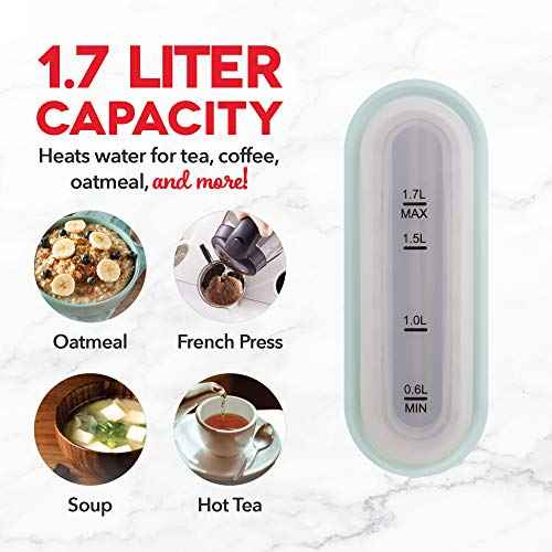 DEK001AQ Electric Kettle + Water Heater with Rapid Boil