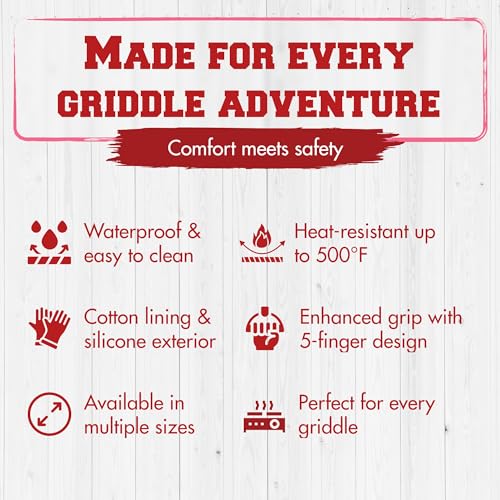 XL Silicone Griddle Gloves