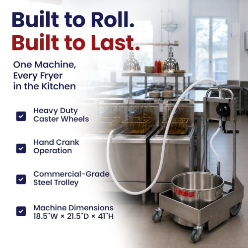 Deep Fryer Oil Filter Machine
