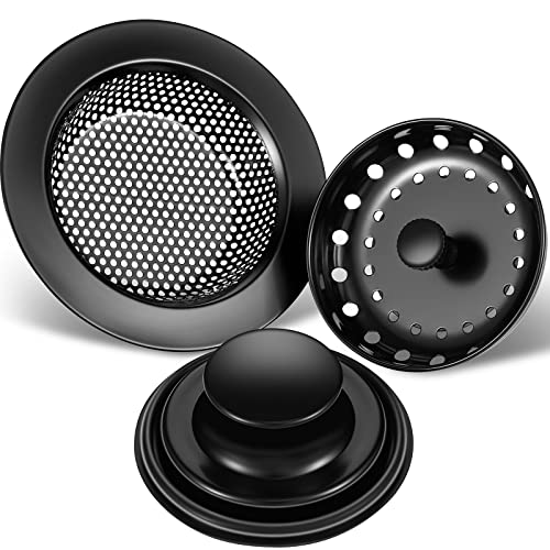 3 Pcs Sink Plug Stopper Disposal Drain Strainer (3 Count)